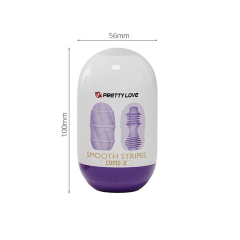 Pretty Love Cupid X Smooth Stripes Masturbator Taylor's Toys Official Pretty Love Cupid X Smooth Stripes Masturbator Taylor's Toys Official