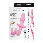 Furry Tales Silicone Piggy Tail Butt Plug