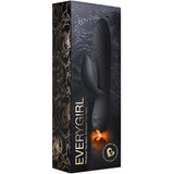 Rocks Off Everygirl Black Rechargeable Rabbit Vibrator