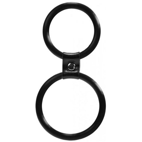 Dual Rings  Shaft And Balls Ring