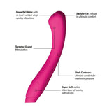 Je Joue Juno Sleek GSpot Vibrator Fuchsia