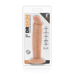 Dr Skin Dr Small  6 Inch Flesh Dildo