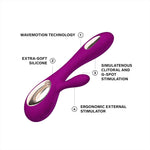 Lelo Soraya Wave Rose Dual Waterproof Rechargeable Vibrator