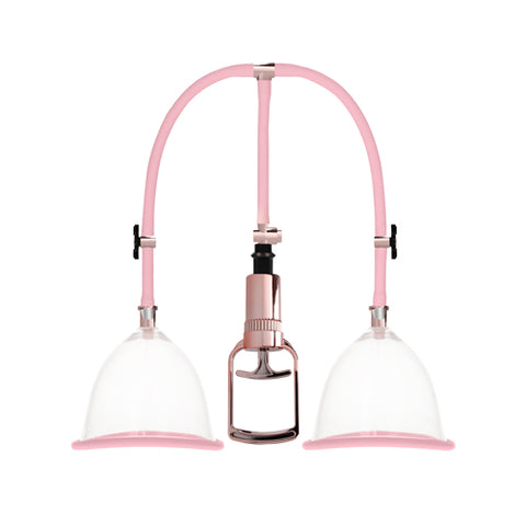 Pumped Breast Pump Medium Rose Gold