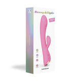 Love To Love Bunny And Clyde Tapping Rabbit Vibrator Pink