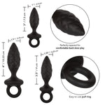 3 Piece Silicone Anal Probe Kit