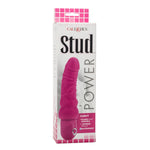 Power Stud Curvy Vibrator Waterproof Pink 6.75 Inch