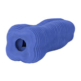 Apollo Stroker Closed End Textured Masturbator Blue