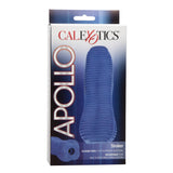 Apollo Stroker Closed End Textured Masturbator Blue