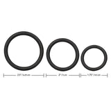 3 Piece Rubber Ring Set