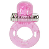 Basic Essentials Bunny Enhancer Cock Ring With Stimulator