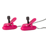 Heated Vibrating Nipple Teasers Pink