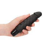 Ribbed Vibrator Black