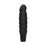 Ribbed Vibrator Black