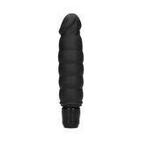 Ribbed Vibrator Black