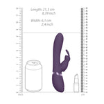 Vive Taka Triple Action Automatic Inflatable Vibrator Purple