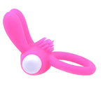 Cock Ring With Rabbit Ears Pink